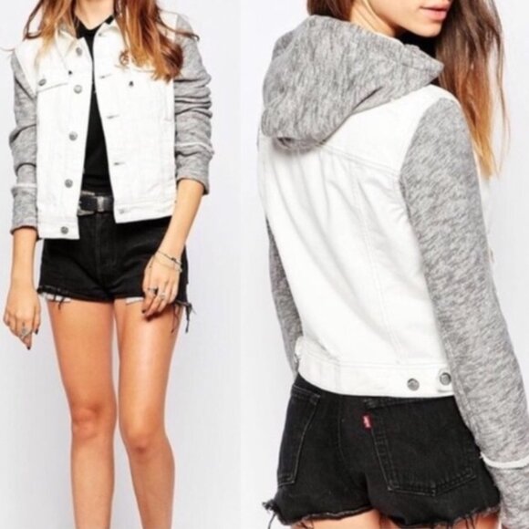 Free People Rugged Ripped Jacket - Picture 2 of 15